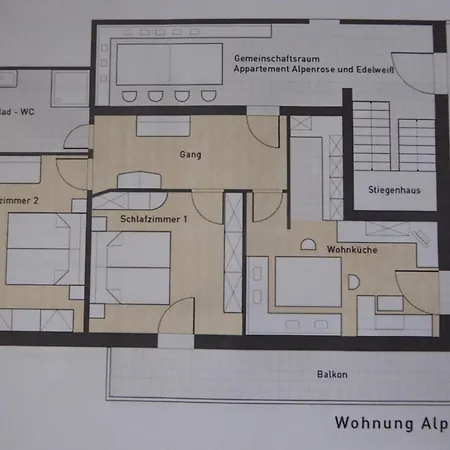 Lejlighed Haus Siebenbruenn - Alpenrose